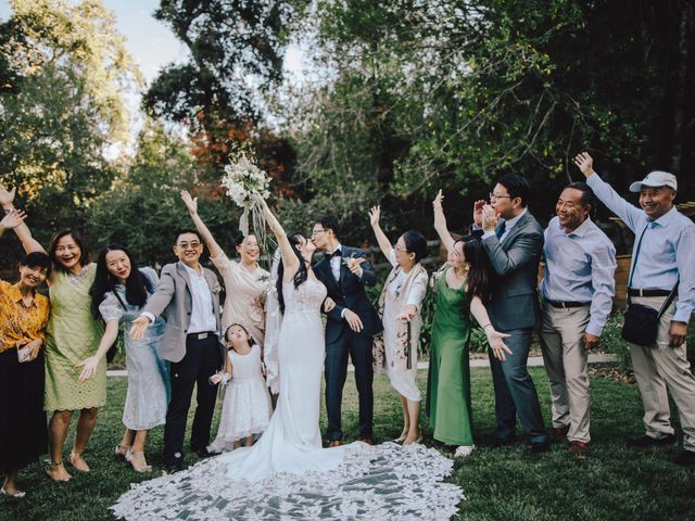 Peifeng Yin and Xiaowei Lin&apos;s Wedding in Portola Valley, California 31