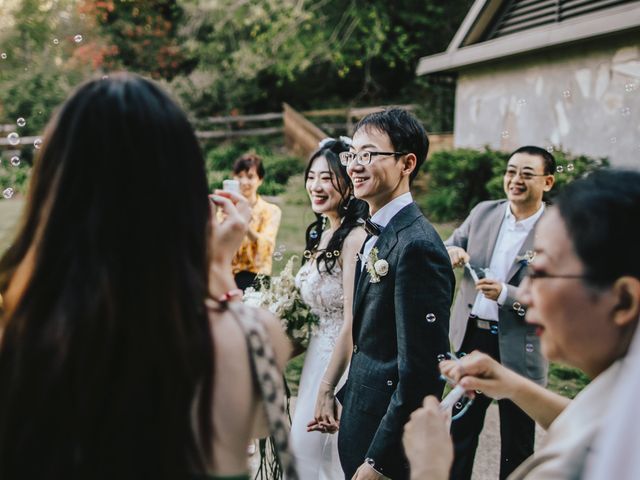 Peifeng Yin and Xiaowei Lin&apos;s Wedding in Portola Valley, California 33
