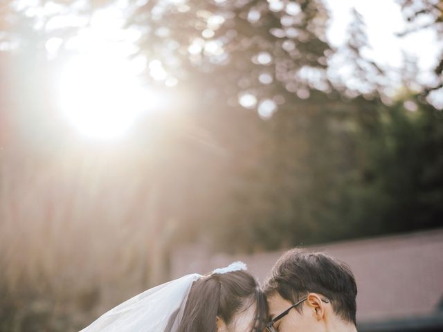 Peifeng Yin and Xiaowei Lin&apos;s Wedding in Portola Valley, California 35