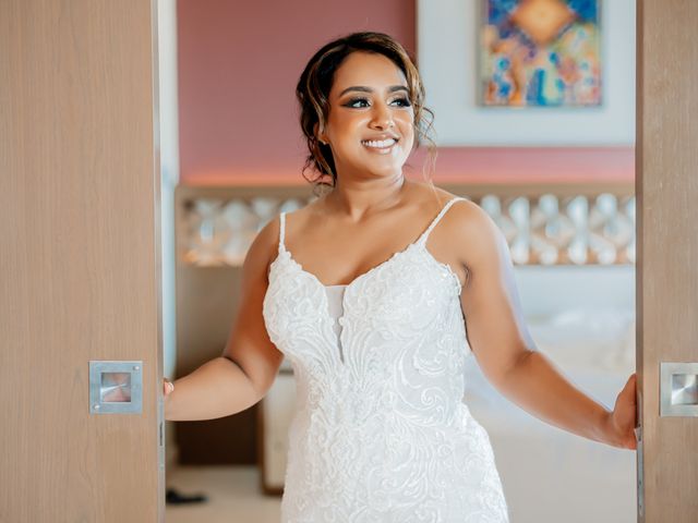Tomcy and Jasmine&apos;s Wedding in Cancun, Mexico 7