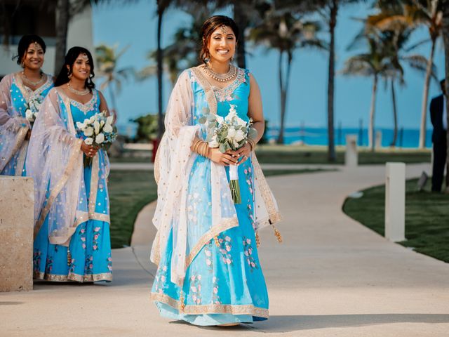 Tomcy and Jasmine&apos;s Wedding in Cancun, Mexico 45