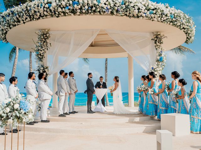 Tomcy and Jasmine&apos;s Wedding in Cancun, Mexico 47