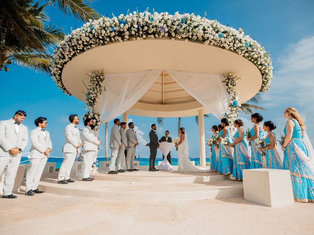 Tomcy and Jasmine&apos;s Wedding in Cancun, Mexico 52