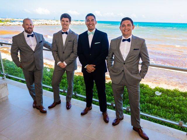 Clayton White and Brittney White&apos;s Wedding in Cancun, Mexico 4