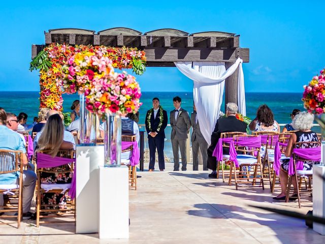 Clayton White and Brittney White&apos;s Wedding in Cancun, Mexico 1