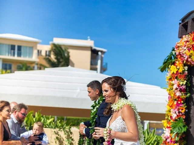 Clayton White and Brittney White&apos;s Wedding in Cancun, Mexico 26