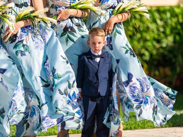 Clayton White and Brittney White&apos;s Wedding in Cancun, Mexico 28