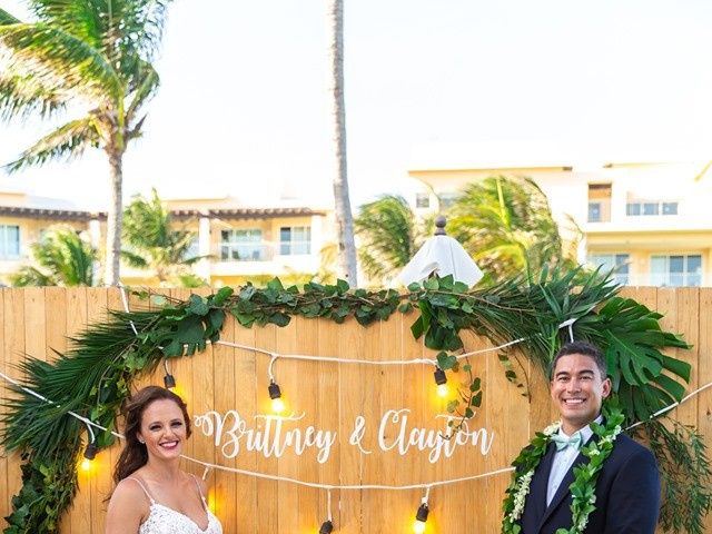 Clayton White and Brittney White&apos;s Wedding in Cancun, Mexico 32