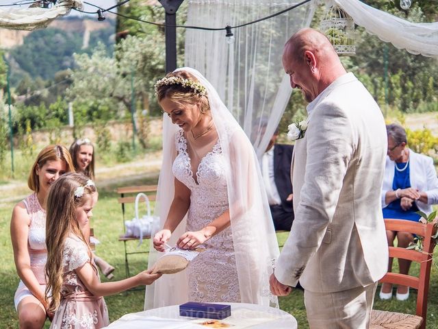 Laci and Gabi&apos;s Wedding in Volterra, Italy 22