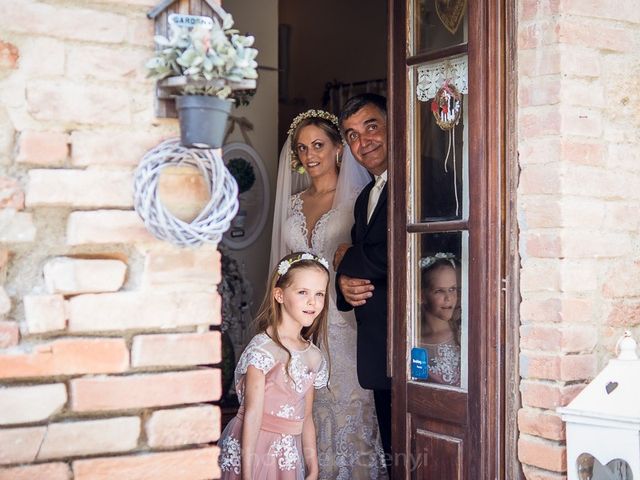 Laci and Gabi&apos;s Wedding in Volterra, Italy 24