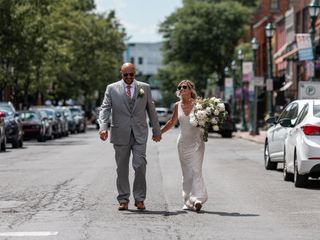 The wedding of Elyse and Tim