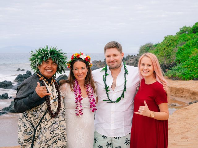 Patricia and Sebastian&apos;s Wedding in Kihei, Hawaii 16
