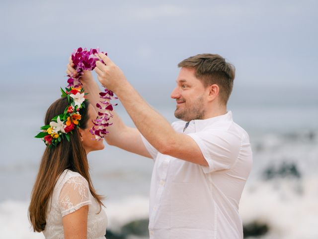 Patricia and Sebastian&apos;s Wedding in Kihei, Hawaii 35