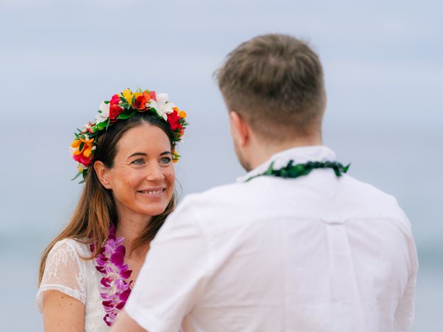 Patricia and Sebastian&apos;s Wedding in Kihei, Hawaii 40