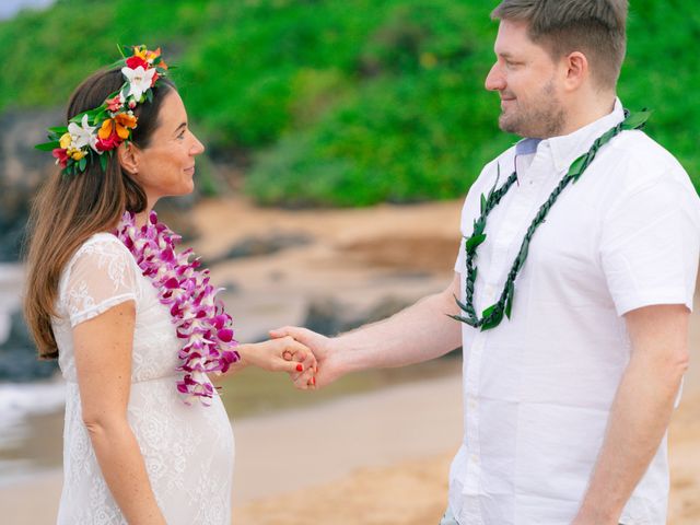 Patricia and Sebastian&apos;s Wedding in Kihei, Hawaii 50