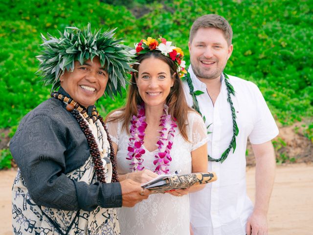 Patricia and Sebastian&apos;s Wedding in Kihei, Hawaii 65