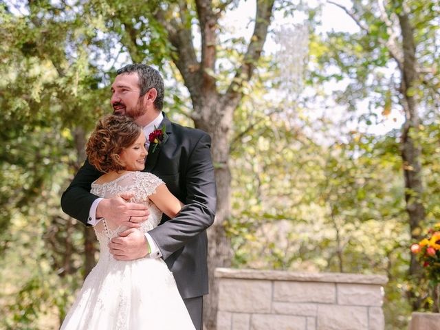 Blair and Trent's Wedding in Douglass, Kansas 13