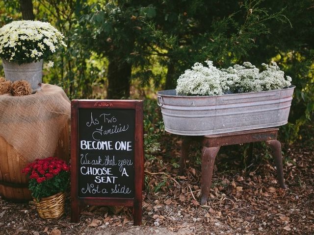 Blair and Trent&apos;s Wedding in Douglass, Kansas 16