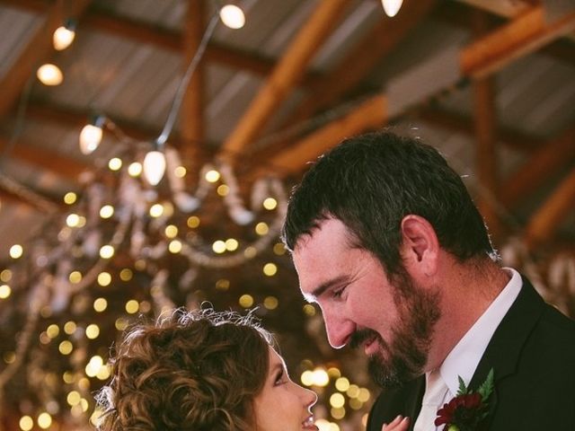 Blair and Trent's Wedding in Douglass, Kansas 25