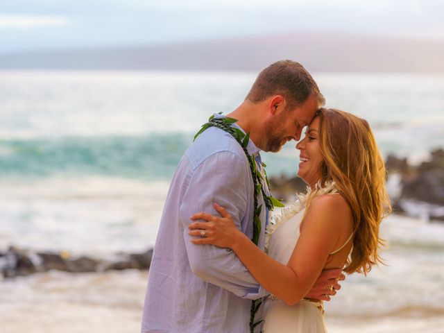 Brittany and Andrew&apos;s Wedding in Kihei, Hawaii 81