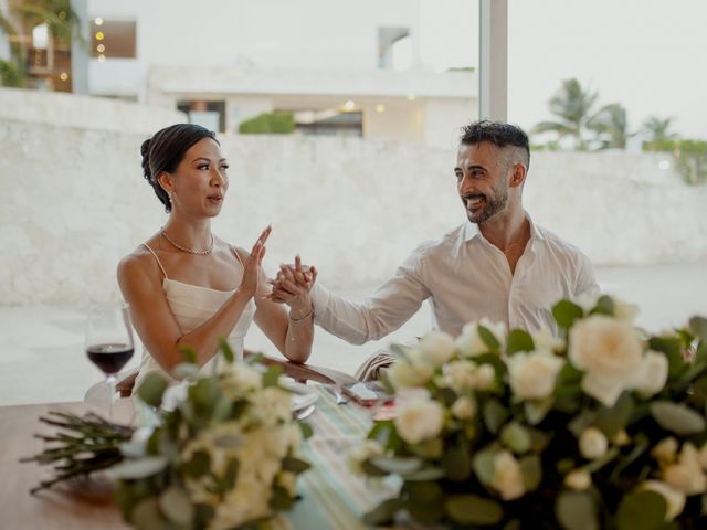 Luigi and Vivian's Wedding in Cancun, Mexico 23