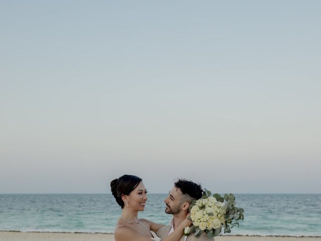 Luigi and Vivian's Wedding in Cancun, Mexico 38