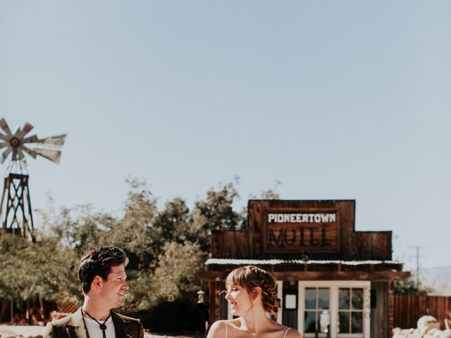 Tommy and Beckie&apos;s Wedding in Pioneertown, California 12