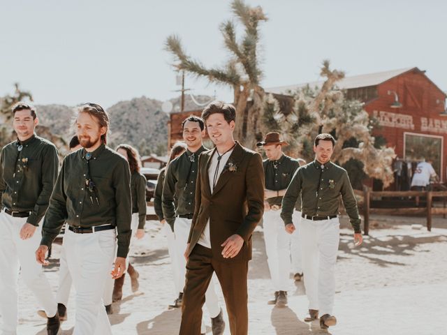 Tommy and Beckie&apos;s Wedding in Pioneertown, California 13