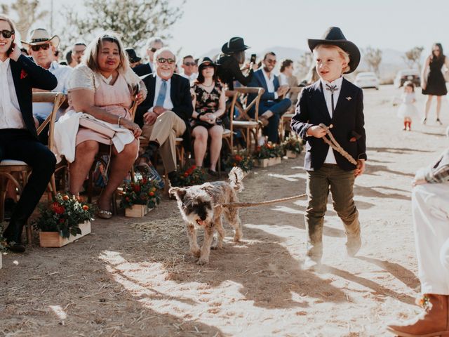 Tommy and Beckie&apos;s Wedding in Pioneertown, California 17