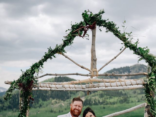 Jason and Eliza&apos;s Wedding in Park City, Utah 21
