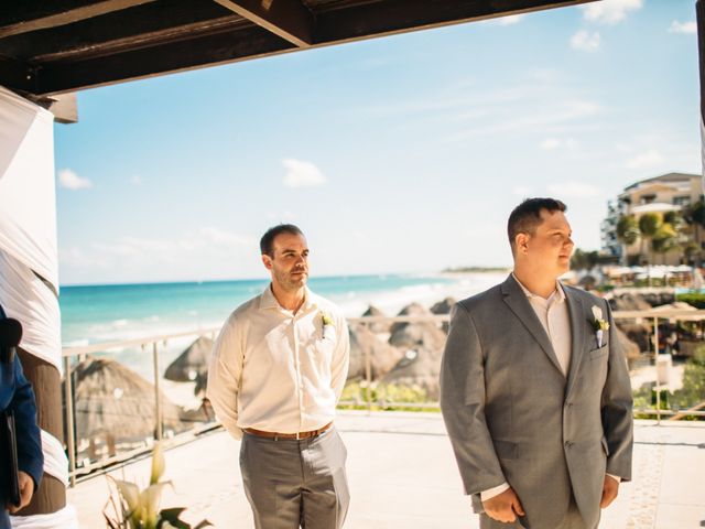 Erin and Karl&apos;s Wedding in Cancun, Mexico 36