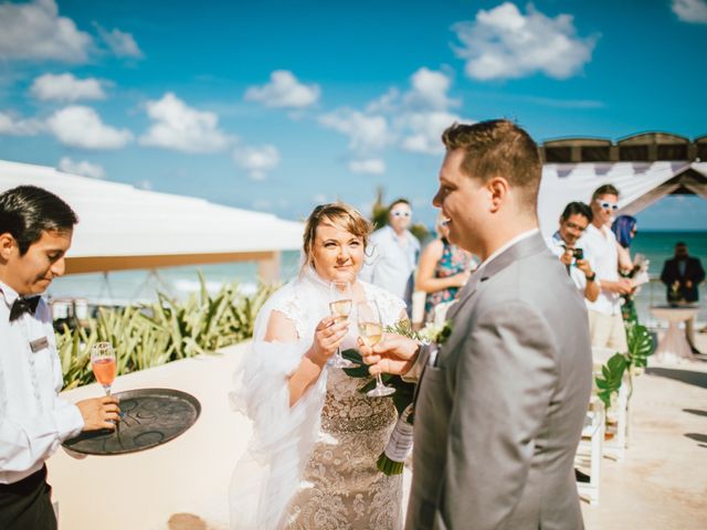 Erin and Karl&apos;s Wedding in Cancun, Mexico 54