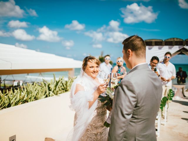 Erin and Karl&apos;s Wedding in Cancun, Mexico 56