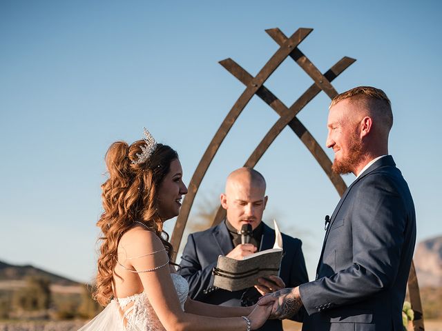 Ian and Araceli's Wedding in Gold Canyon, Arizona 11