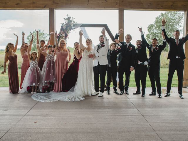 Matthew and Amber's Wedding in Medina, New York 7
