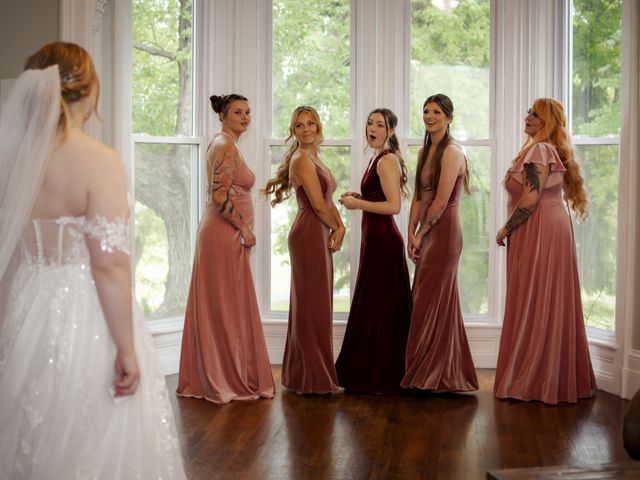 Matthew and Amber's Wedding in Medina, New York 1