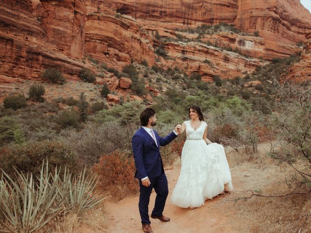 Gennaro and Gwen&apos;s Wedding in Sedona, Arizona 45