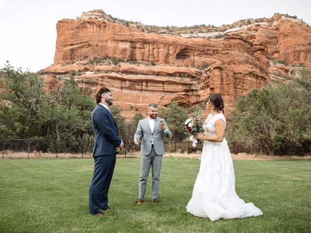 Gennaro and Gwen&apos;s Wedding in Sedona, Arizona 23