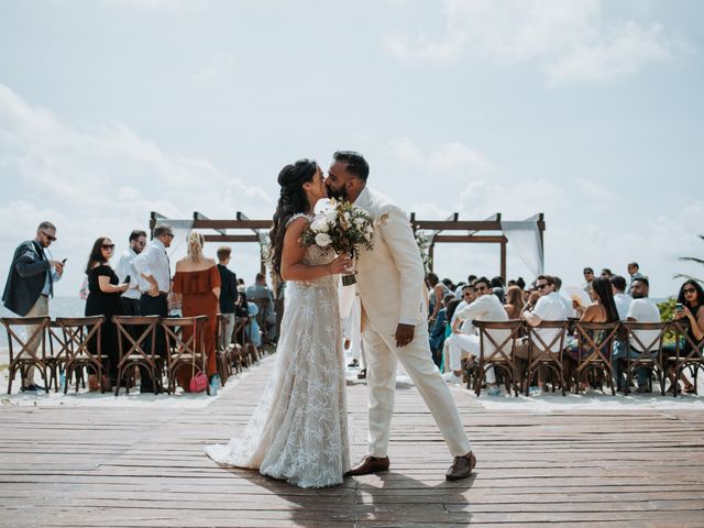 Rushi and Stefanie&apos;s Wedding in Playa del Carmen, Mexico 43