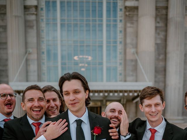 Chris and Maria's Wedding in Detroit, Michigan 11