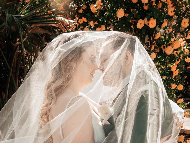 Aaron and Marina's Wedding in Brentwood, California 30