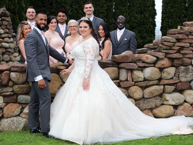 JaVonte and Autumn&apos;s Wedding in North Greece, New York 122