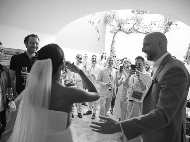 David and Sheri&apos;s Wedding in Santorini, Greece 16