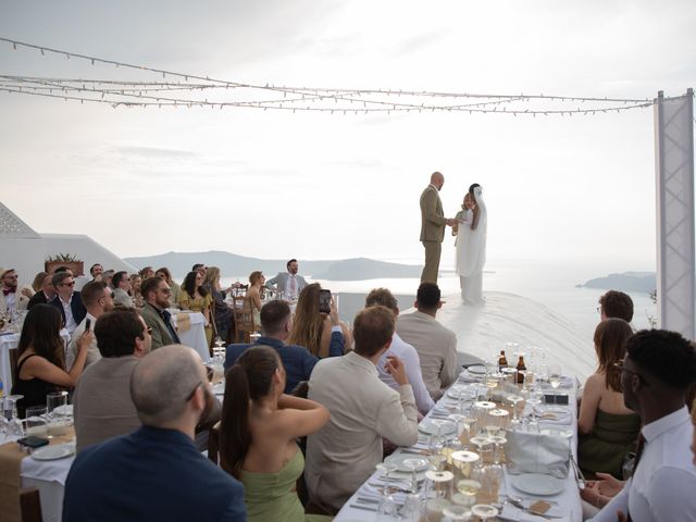 David and Sheri&apos;s Wedding in Santorini, Greece 18