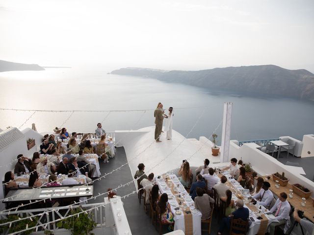 David and Sheri&apos;s Wedding in Santorini, Greece 21