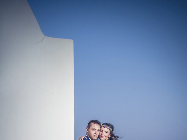 John and Nan&apos;s Wedding in Santorini, Greece 15