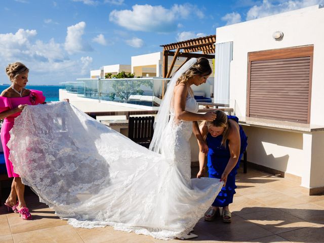 Ryan and Carly's Wedding in Isla Mujeres, Mexico 13