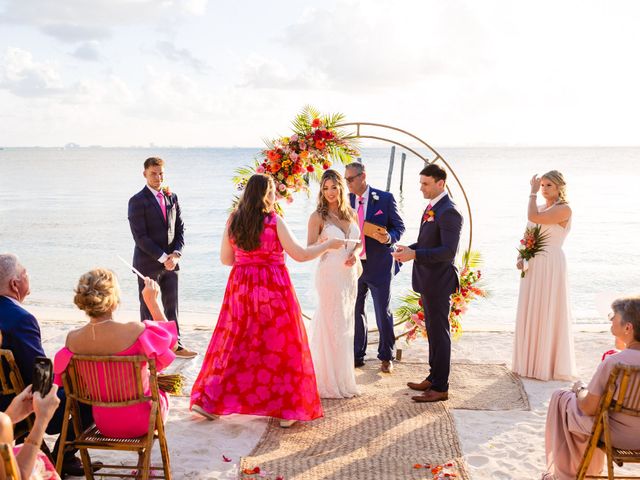 Ryan and Carly's Wedding in Isla Mujeres, Mexico 42