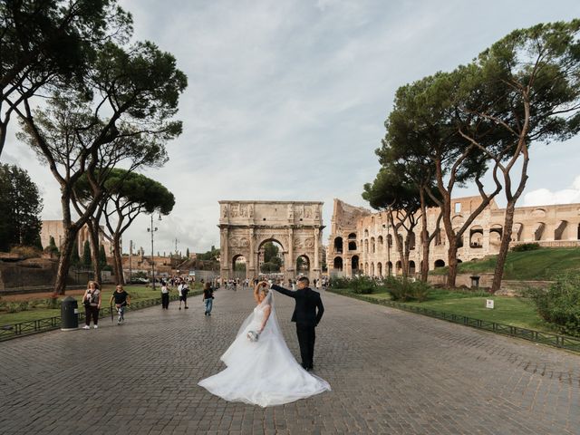 GIULY and ANDREW&apos;s Wedding in Rome, Italy 32
