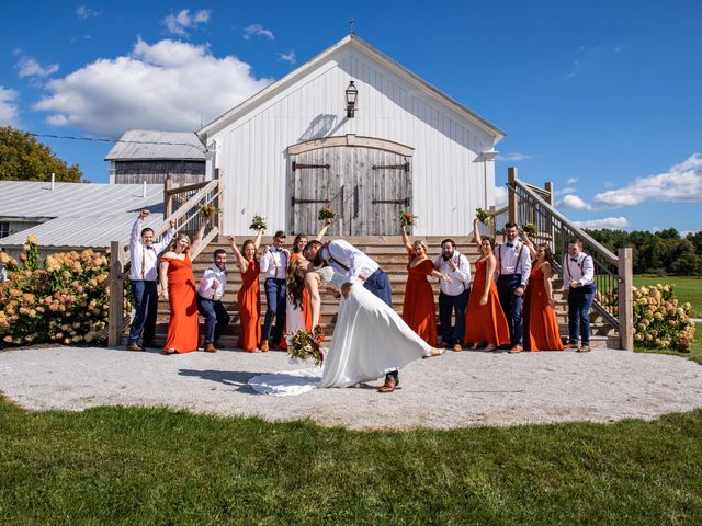 Daniel and Stephanie&apos;s Wedding in Enosburg Falls, Vermont 16